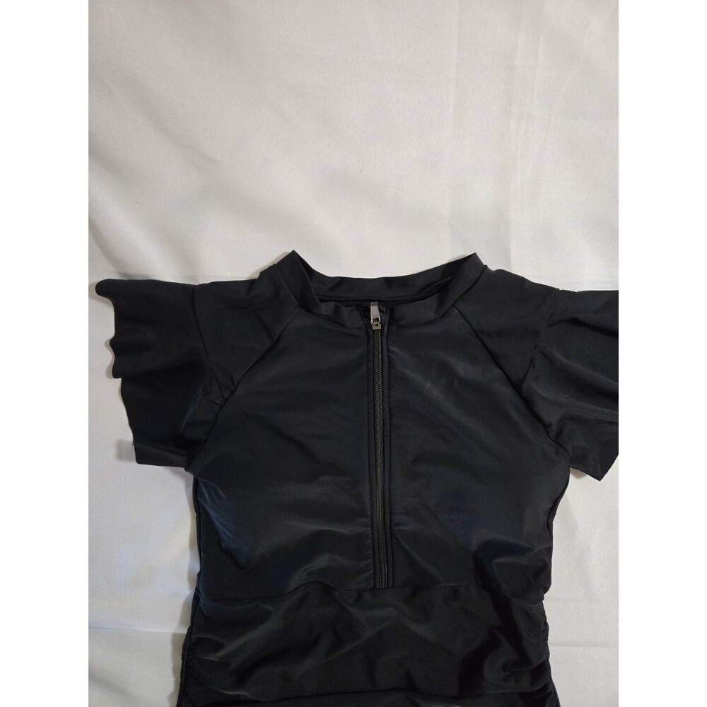 Womens One Piece black swimsuit - Medium - Picture 4 of 9
